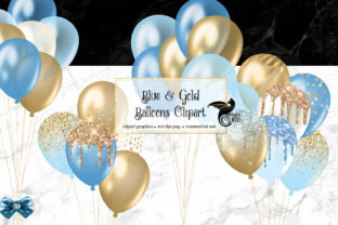 Download Blue and Gold Balloons Clipart - Premium Resources
