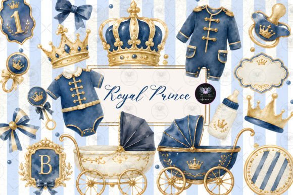Download Royal Little Prince Baby Shower - Baby shower Collection