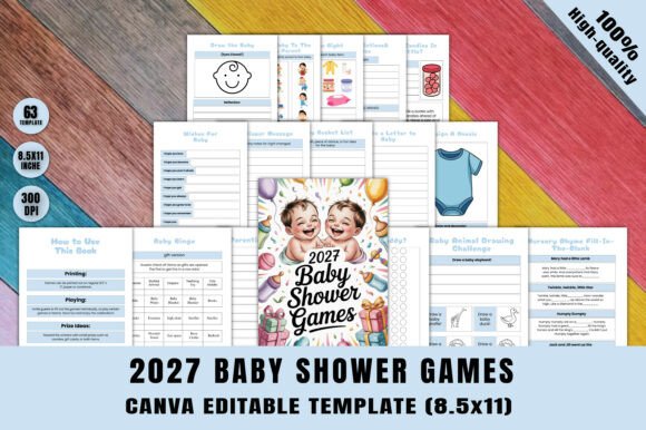 Download 2027 Baby Shower Games - Baby shower Collection